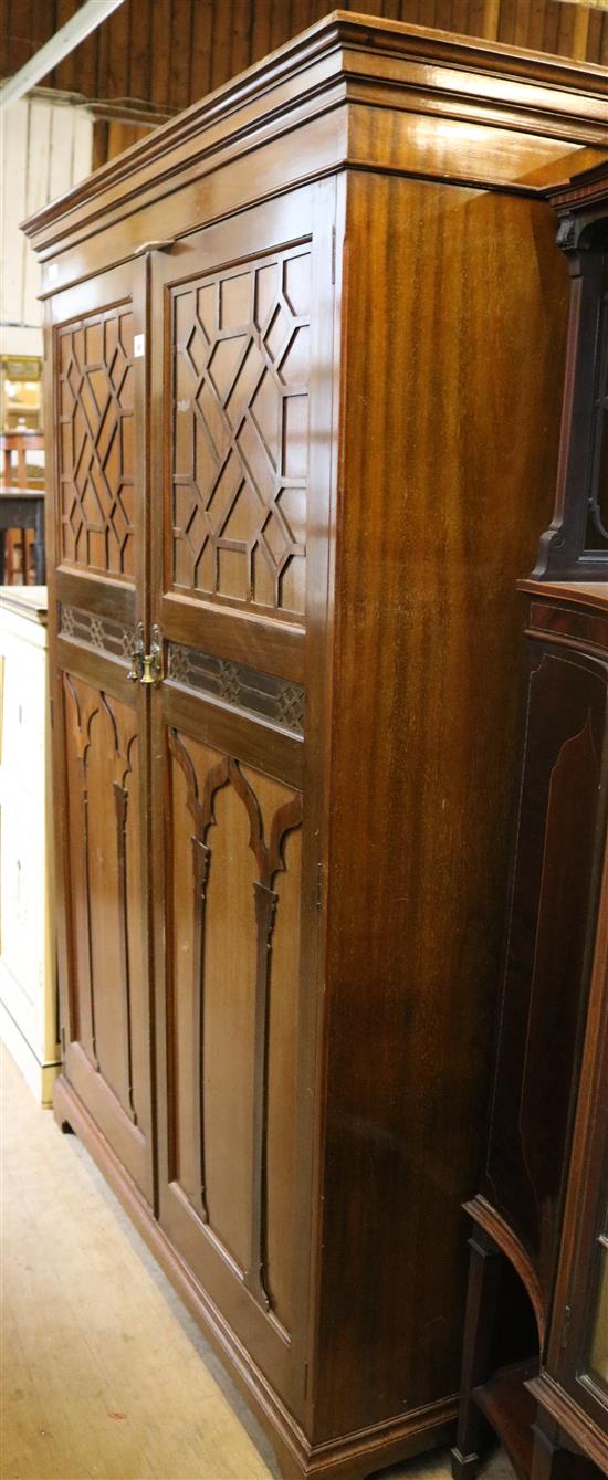 Mahogany wardrobe